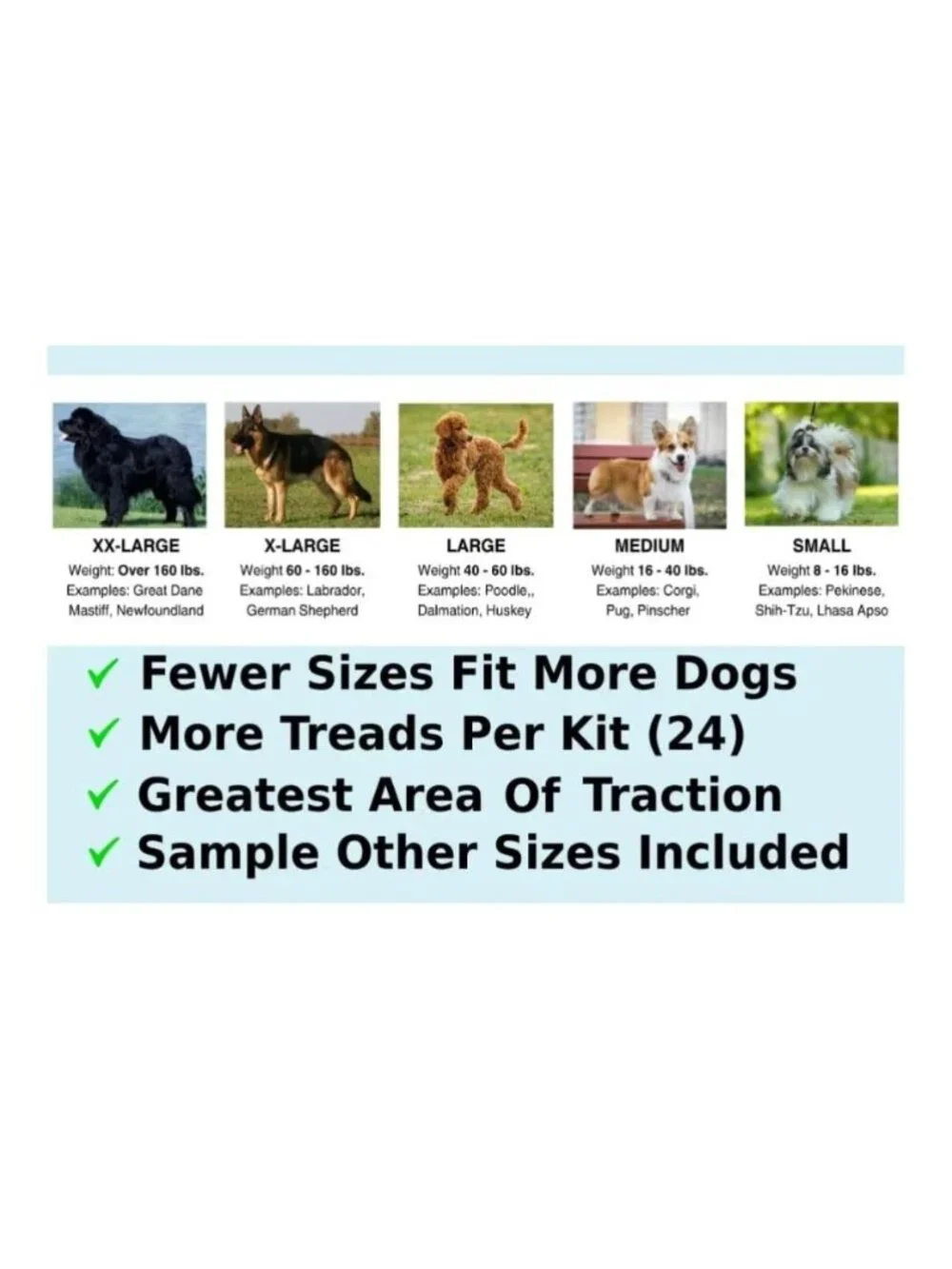 Dr. McHenrys Dog Toe Treads with Adhesive & Brush Senior Dog Traction & Mobility